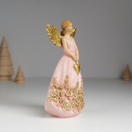 Polystone souvenir "Angel with roses on the dress" MIX 7.5x5x14 cm-2
