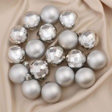 Set of balls plastic D-4 cm, 36 pcs 