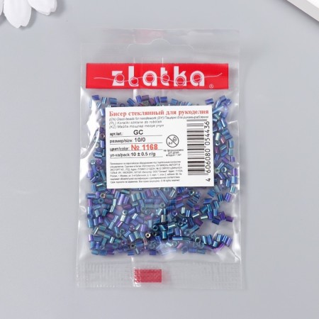 Zlatka beads 10/0, 10 g, No. 1168 T. Sinius-2