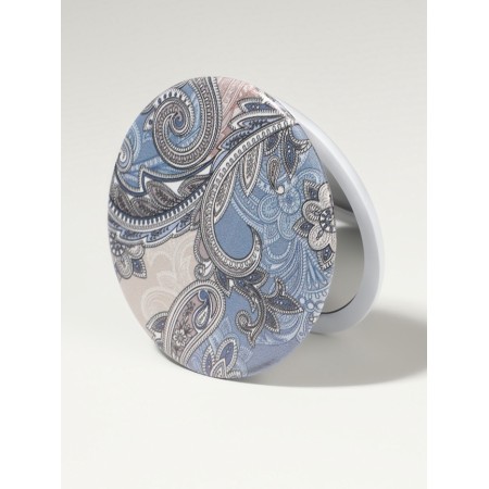 Mirror folding "Ornament", D = 7.5 cm, with an increase, the color of mix-1