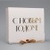 Gift New Year's folding box “Happy New Year, embossing, white”, 20 x 18 x 5 cm, new year