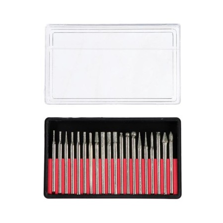A set of balls "course", enhanced steel with diamond spraying, pin 3 mm, 20 pcs.