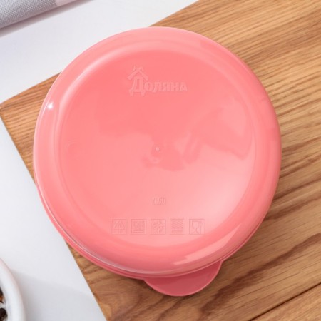 Lunch - round box "Blit with happiness", 500 ml-3