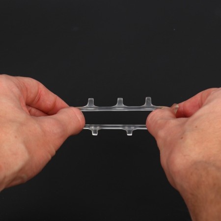 The erection ring of the oka-hp, with antennae, d-1.5, silicone, transparent-2
