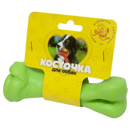 Toy "Casting Bone" Middle Zononic 15.8 cm, plastric, salad