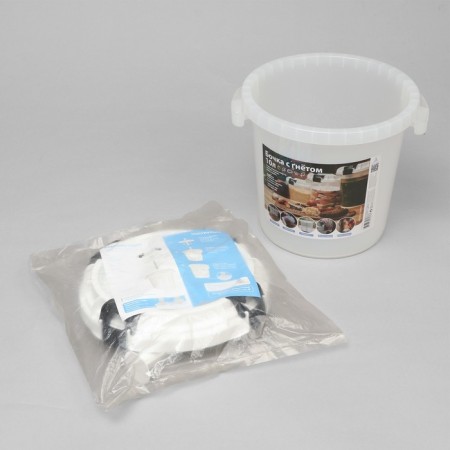 Food barrel, 10 l, neck 28 cm, with a sealed lid-10