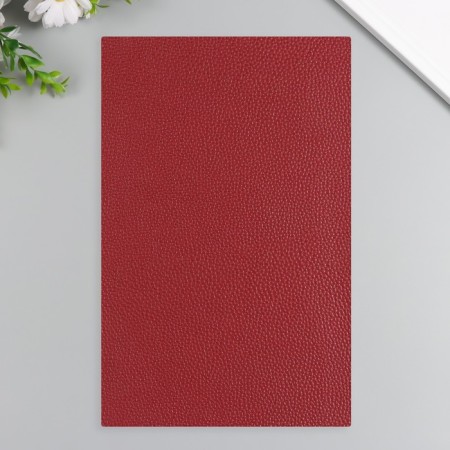 Liszt for creativity claims. Kozh "Figure Lichi" Bordeaux sheet 33x20 cm thick 1 mm-1