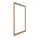 Frame for paintings (mirrors) 40 x 50 x 2.6 cm, plastic, calligrata 6429, color wood with gold