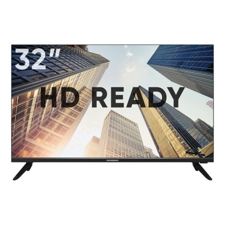 TV Soundmax SM-LED32M14, 32 ", 1366x768, DVB-T/T2/C, HDMI 1, USB 1, Black