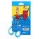 Baby scissors 13 cm, plastic two-tone pens, spider-man, mix