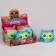 Soft toy "owl", mix, in showbox