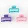 Hair crab 3 pcs. "Believe in youurself" 4.5 x 2.5 x 2.5 cm