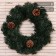 New Year's Wreath "Crimean" 45cm