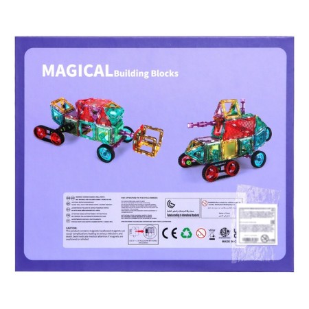 Magnetic designer "Magic Magnet", 90 parts-6