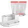 Organizer stand for the Erichkrause Victoria office, without filling, white