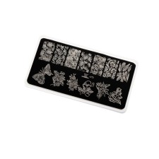 TNL Premium Flower`s Mooded Stamping Plave