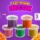 Set for modeling "Rainbow sand0187, 5 colors of 140 g, mold