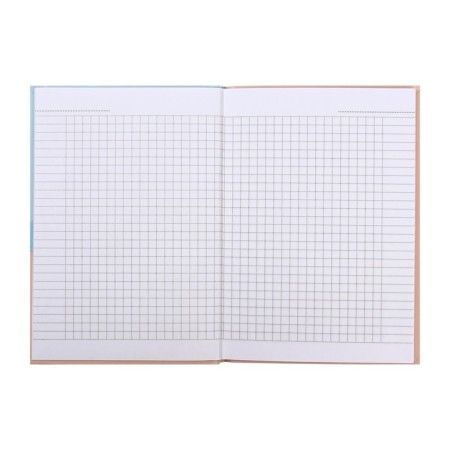 Notebook A6+, 64 sheets in the cage "On the beach", integral cover, matte lamination, block 65g/m2-5