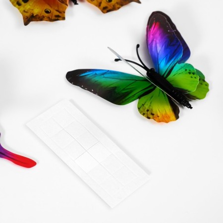 Magnet Plastic "Summer butterflies" set of 12 pcs Mix h = 4.4.5,6,8,9,5,13,5,14.5 cm-4