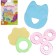 A set of silicone teethers “for the baby”, with a rattle, 3 pcs., I crush me