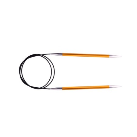 Knitting needles aluminum circular zing Knitpro, 60 cm/2.25 mm 47092