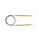 Knitting needles aluminum circular zing Knitpro, 60 cm/2.25 mm 47092