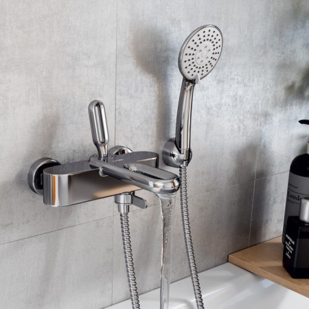 Wasserkraft Kammel 1801 bath mixer, single -leaf, watering can, pour 151 mm, chrome-2