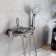Wasserkraft Kammel 1801 bath mixer, single -leaf, watering can, pour 151 mm, chrome