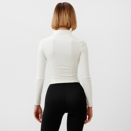 Female leggings Minaku: Sportly color black, size 44-5