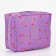 Cosmetic bag 2 parts with lightning, lilac color