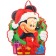 New Year. Gift package, 23x27x11.5 cm, packaging, Mickey Mouse