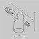 Technical TR122-2-7W4K-BS, LED, 7 W, 193x53x104 mm, 380 lm, 4000K, brass