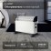 Convector heater Luazon LKO-01, floor, 2000 watts, 18 m², 3 modes, gray