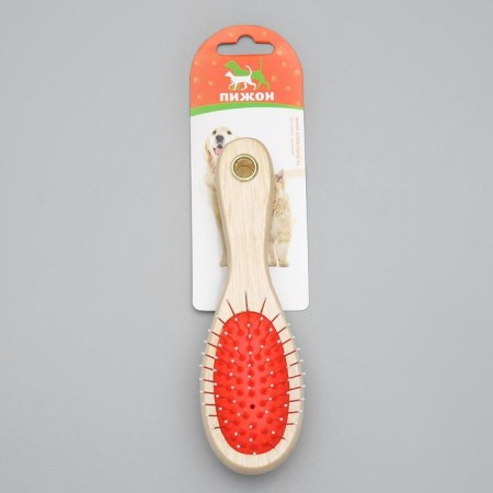 Bilateral brushes with a wooden handle small, 5 x 17 cm-5