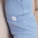 Pants (clashes) for Minaku girl, dusty blue, height 68-74 cm