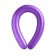 Ball for Twisting latex 350 ", standard, set 10 pcs., Lavender color
