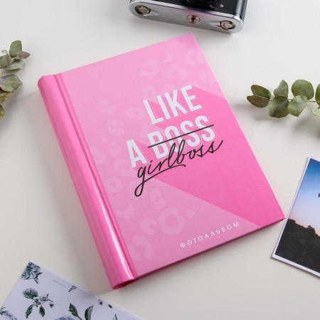 Photo album Like a Girlboss, 10 magnetic sheets-1
