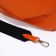 Women's bag Fabula on a magnet, long belt, orange color