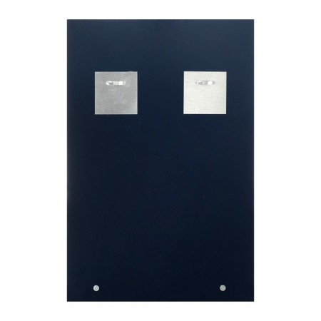 Mirror "Rhombus", with sandblasting graphics, wall, with a shelf, 40 × 60 cm-5