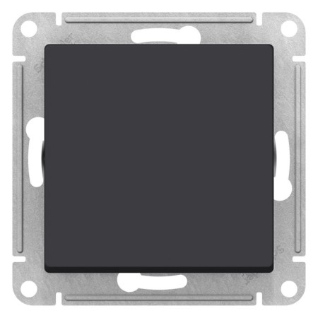 Switch Se Atlasdesign, 10 a, 1 key, IP20, hidden, carbon, Atn001011