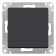 Switch Se Atlasdesign, 10 a, 1 key, IP20, hidden, carbon, Atn001011