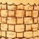 TUES "velor", woven, 8 × 8 × 12 cm, birch bark
