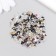 Decor for creativity in the jar "Natural stone with glass - classic" 20 grams 5x2.2x2.2 cm
