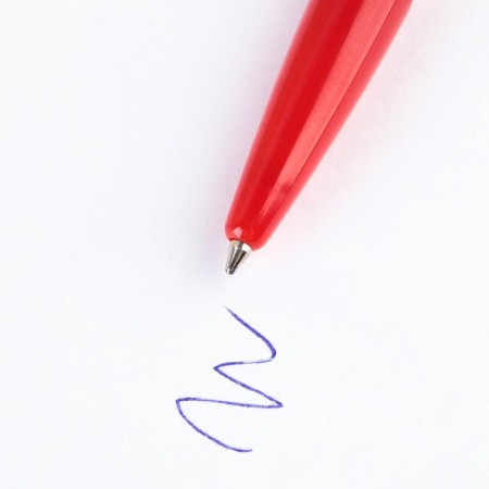 Automatic plastic pen “Teacher: Favorite Teacher”, Blue Paste, 0.7 mm-4
