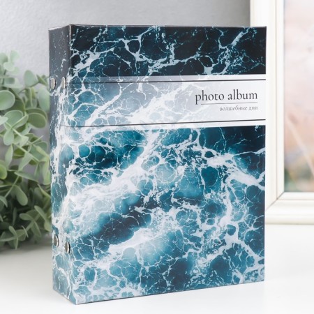 Photo album in 100 photos 13x18 cm "Element. Water" 19.5x15.5x4 cm