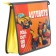 A4 labor folder, with a zipper, with a metallic effect, transformers