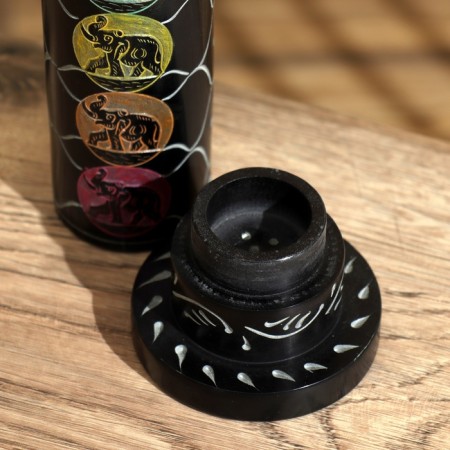 Stand for incense "Tower 7 chakras" Stone 26 cm-5