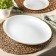 Oval dish luminarc diwali, d = 33 cm, glass ceramic, white color