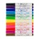 Fleeters with a thickened rod 12 JoyColor mini colors, in a plastic pocket, mix