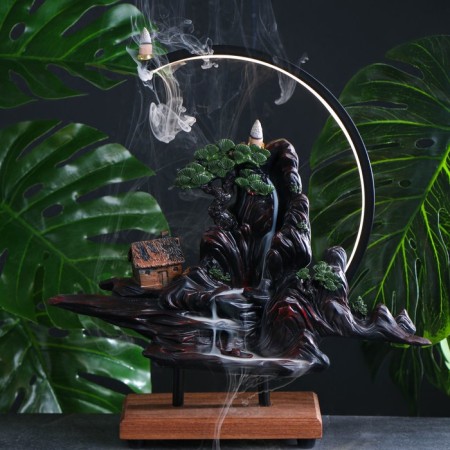 Bowing stand "Mountains" 43x39cm, with USB backlight